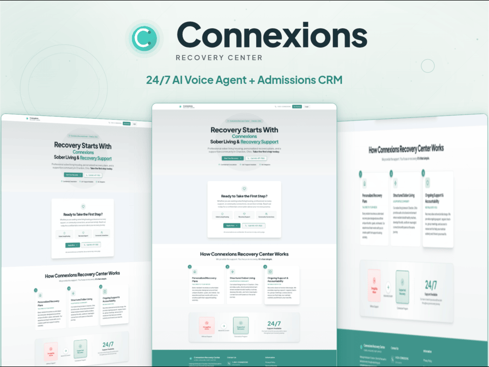 Connexions Recovery case study preview